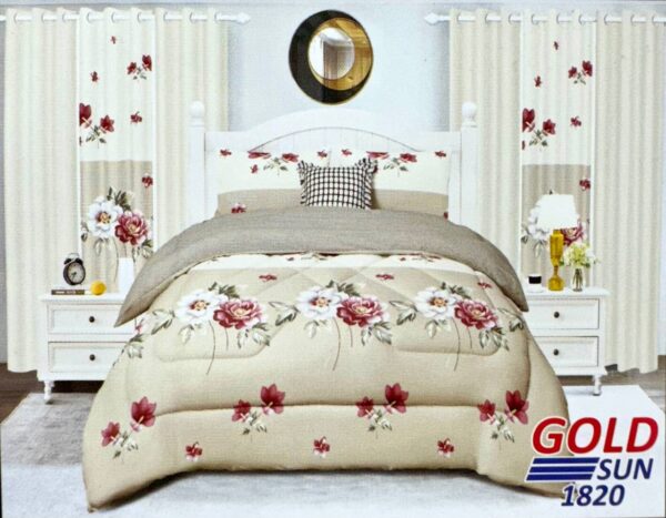 SET 7 PIEZAS GOLDSUN ESTAMPADO QUEEN - Imagen 10