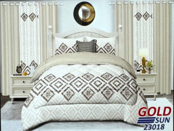 SET 7 PIEZAS GOLDSUN ESTAMPADO QUEEN - Imagen 11