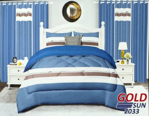 SET 7 PIEZAS GOLDSUN ESTAMPADO QUEEN - Imagen 12