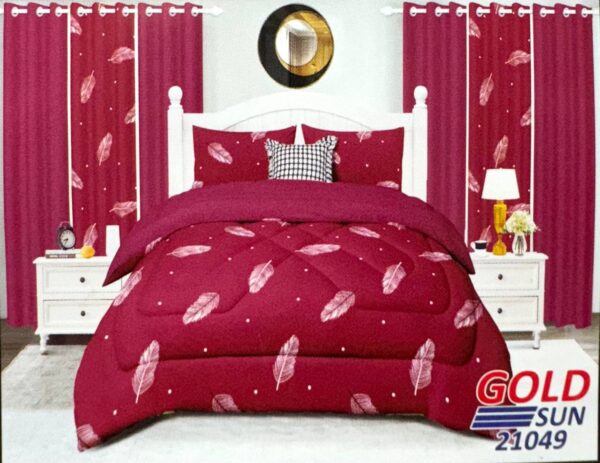 SET 7 PIEZAS GOLDSUN ESTAMPADO QUEEN - Imagen 13