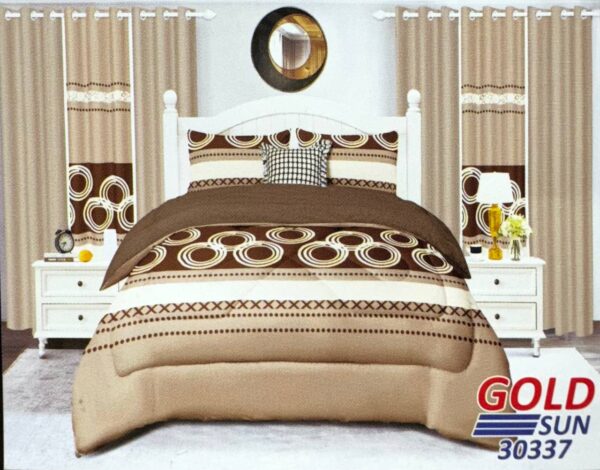 SET 7 PIEZAS GOLDSUN ESTAMPADO QUEEN - Imagen 16