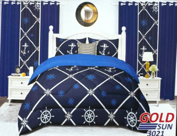 SET 7 PIEZAS GOLDSUN ESTAMPADO QUEEN - Imagen 18