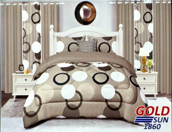 SET 7 PIEZAS GOLDSUN ESTAMPADO QUEEN - Imagen 2