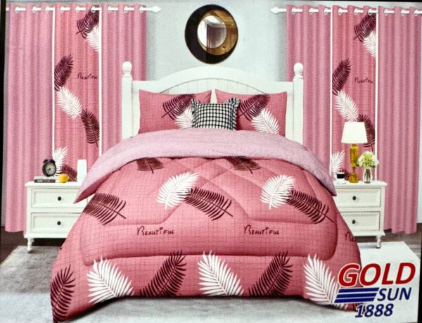 SET 7 PIEZAS GOLDSUN ESTAMPADO QUEEN - Imagen 3