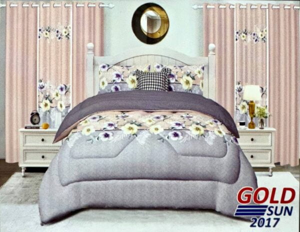 SET 7 PIEZAS GOLDSUN ESTAMPADO QUEEN - Imagen 4