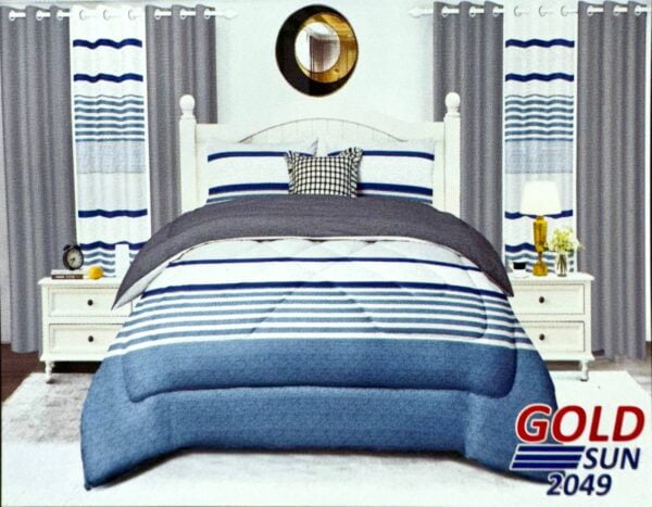 SET 7 PIEZAS GOLDSUN ESTAMPADO QUEEN - Imagen 6
