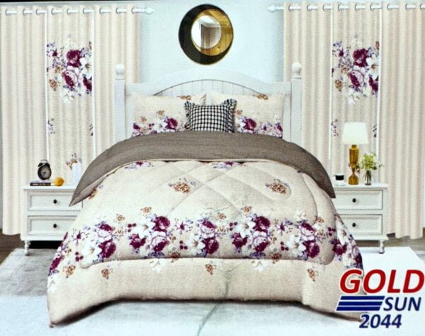 SET 7 PIEZAS GOLDSUN ESTAMPADO QUEEN - Imagen 9