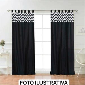 CORTINA TROPICAL CON FALDÓN