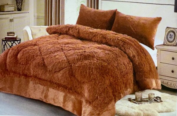 EDREDÓN PIEL DE MONO LISO FULL +
2 FUNDAS DE ALMOHADA - Imagen 3