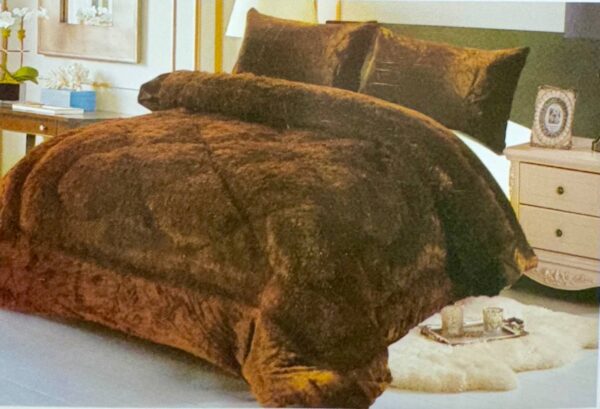 EDREDÓN PIEL DE MONO LISO FULL +
2 FUNDAS DE ALMOHADA - Imagen 5