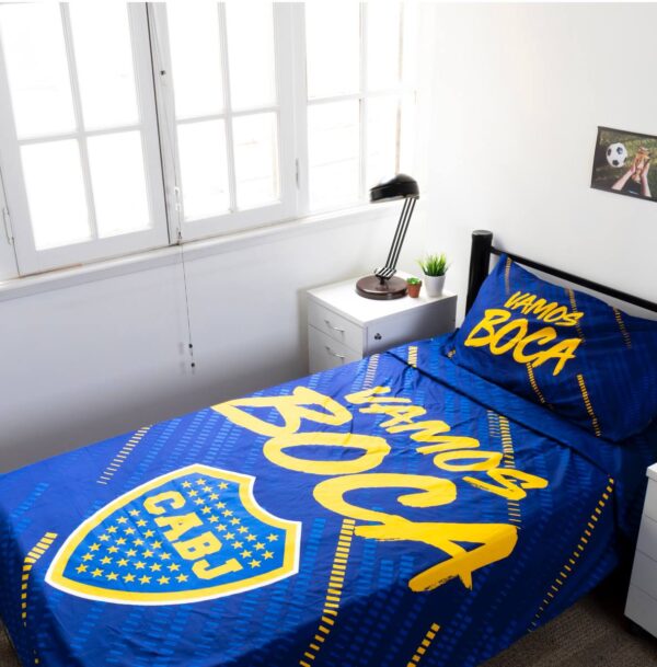JUEGO DE SÁBANA BOCA JUNIORS - Imagen 5