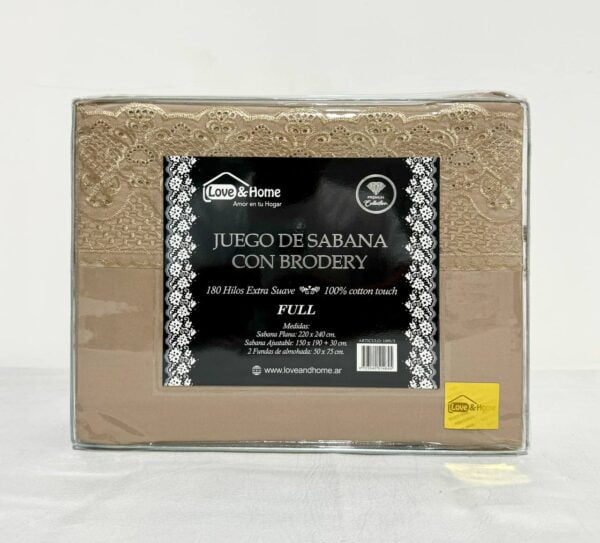 JUEGOS DE SÁBANAS BRODERI 2 1/2 - Imagen 4