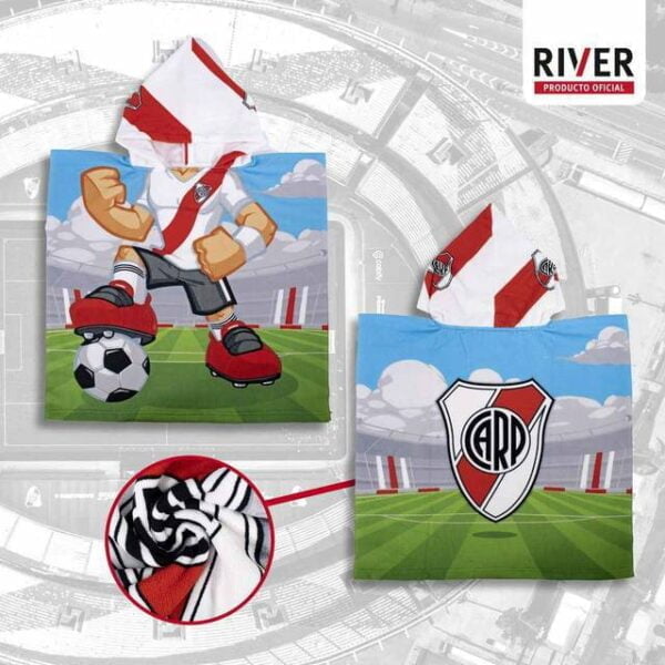 PONCHITOS MICROFIBRA FÚTBOL CITY BLANCO - Imagen 4