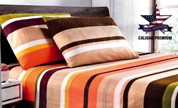 JUEGO DE SÁBANAS POLAR ESTAMPADO KING SIZE - Imagen 20