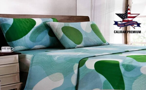 JUEGO DE SÁBANAS POLAR ESTAMPADO KING SIZE - Imagen 8