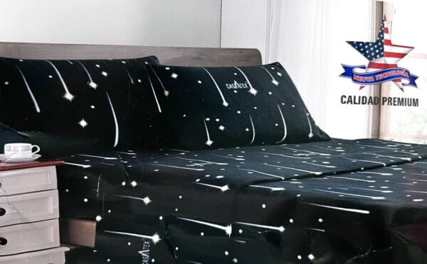 JUEGO DE SÁBANAS POLAR ESTAMPADO KING SIZE - Imagen 12