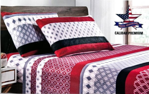 JUEGO DE SÁBANAS POLAR ESTAMPADO KING SIZE - Imagen 5
