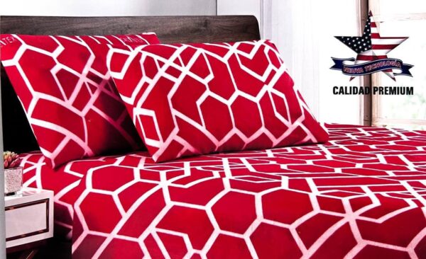 JUEGO DE SÁBANAS POLAR ESTAMPADO KING SIZE - Imagen 16