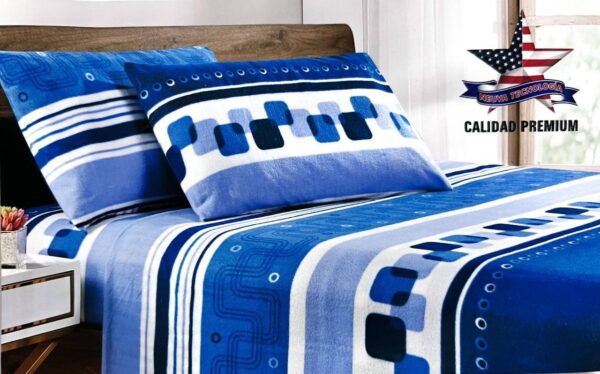 JUEGO DE SÁBANAS POLAR ESTAMPADO KING SIZE - Imagen 18