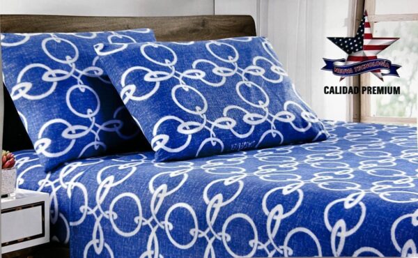JUEGO DE SÁBANAS POLAR ESTAMPADO KING SIZE - Imagen 7