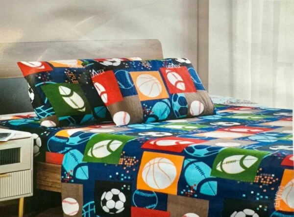 JUEGO DE SÁBANAS POLAR ESTAMPADO 2 1/2 - Imagen 15