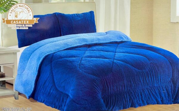 EDREDÓN PIEL DE MONO CASATEX + 2 FUNDAS DE ALMOHADA 2 1/2