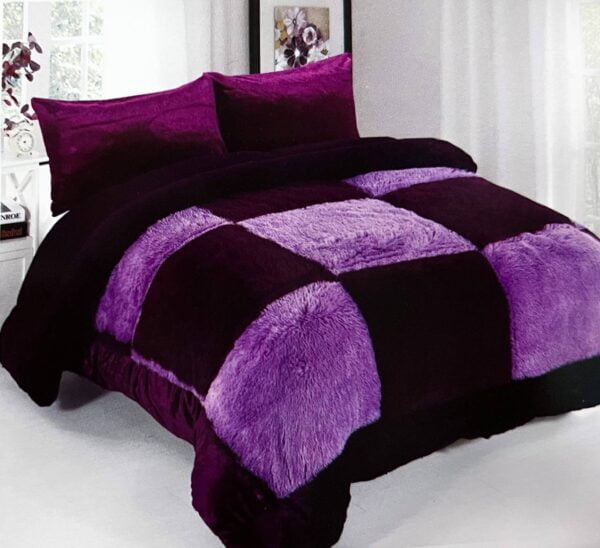 EDREDÓN PIEL DE MONO CUADRO + 2 FUNDAS DE ALMOHADA - Imagen 4