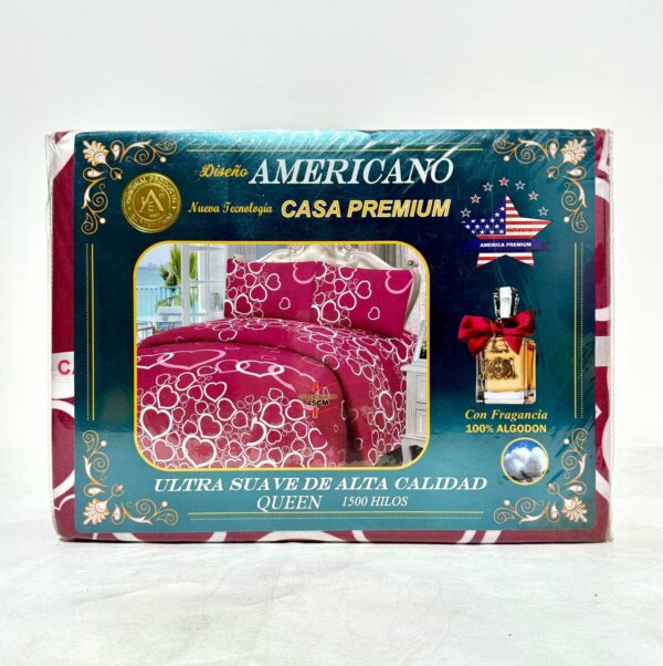 JUEGO DE SÁBANAS D&G AMERICANO 1500 HILOS (QUEEN) - Imagen 3