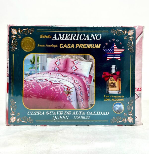 JUEGO DE SÁBANAS D&G AMERICANO 1500 HILOS (QUEEN) - Imagen 5