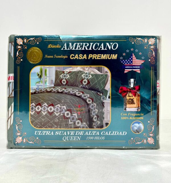 JUEGO DE SÁBANAS D&G AMERICANO 1500 HILOS (QUEEN) - Imagen 8