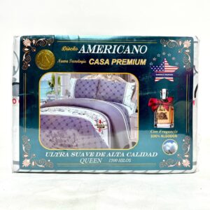 JUEGO DE SÁBANAS D&G AMERICANO 1500 HILOS (QUEEN)