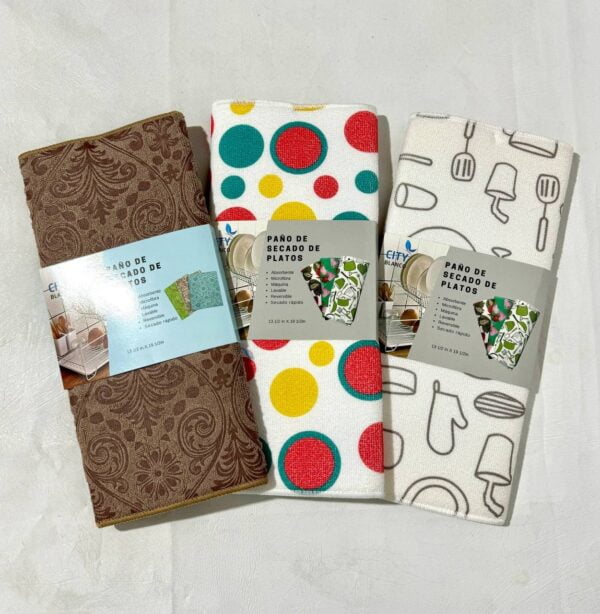 PAÑO ABSORBENTE DE COCINA ESTAMPADO