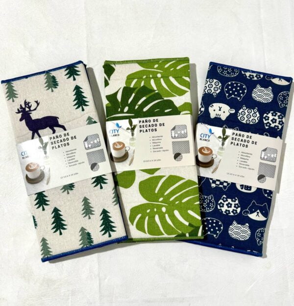 PAÑO ABSORBENTE DE COCINA ESTAMPADO - Imagen 2