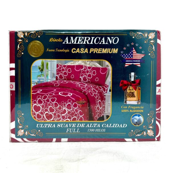 JUEGO DE SÁBANAS D&G AMERICANO 1500 HILOS (2 PLAZA Y MEDIA) - Imagen 5