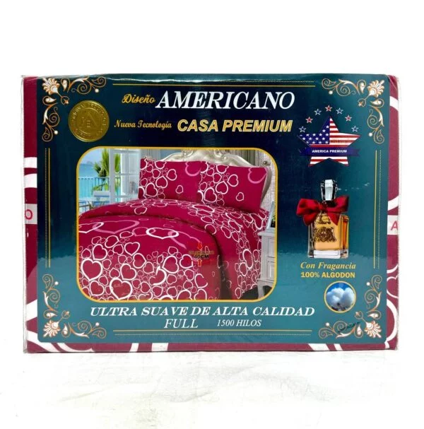 JUEGO DE SÁBANAS D&G AMERICANO 1500 HILOS (2 PLAZA Y MEDIA) - Imagen 5