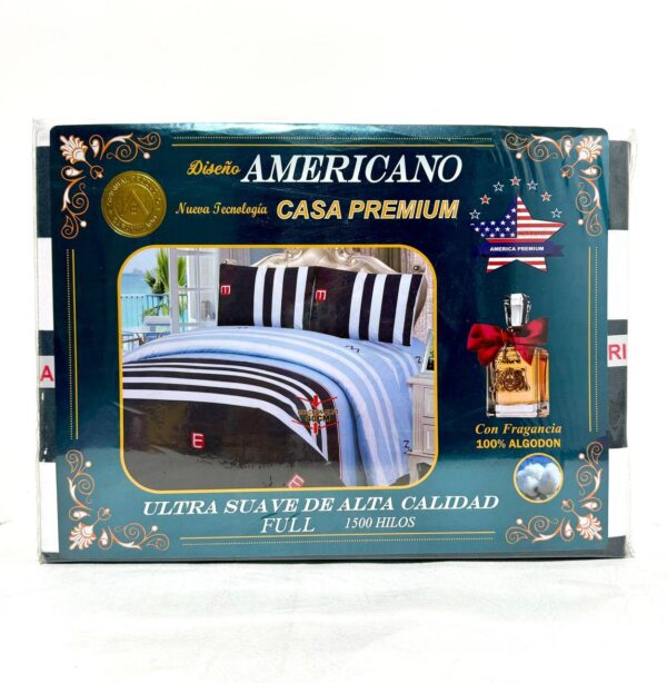 JUEGO DE SÁBANAS D&G AMERICANO 1500 HILOS (2 PLAZA Y MEDIA) - Imagen 7
