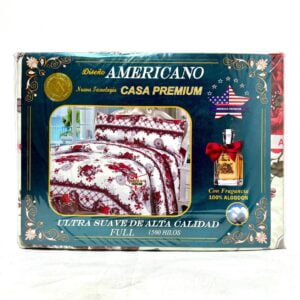 JUEGO DE SÁBANAS D&G AMERICANO 1500 HILOS (2 PLAZA Y MEDIA)