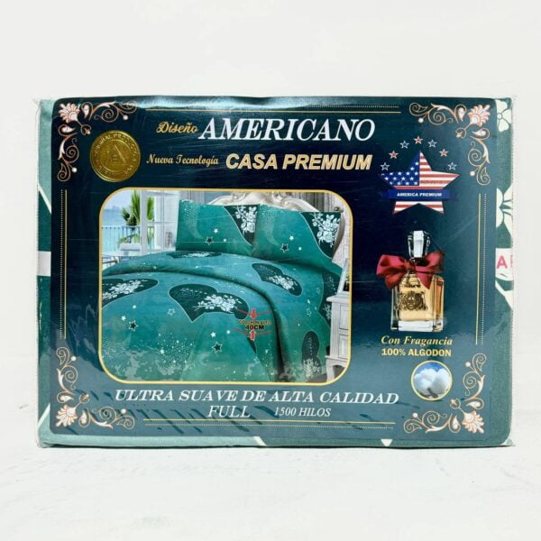 JUEGO DE SÁBANAS D&G AMERICANO 1500 HILOS (2 PLAZA Y MEDIA) - Imagen 2