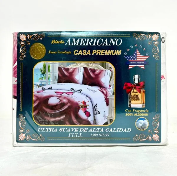 JUEGO DE SÁBANAS D&G AMERICANO 1500 HILOS (2 PLAZA Y MEDIA) - Imagen 6