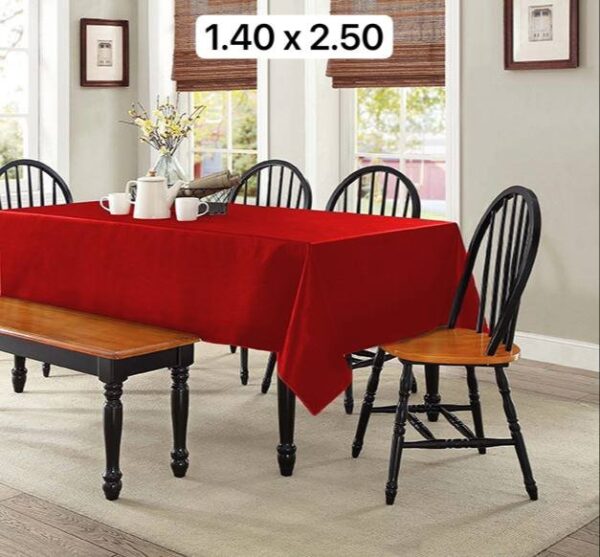 MANTEL ECOCUERO LISO CON FELPA 2.50mts - Imagen 7