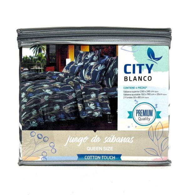 JUEGO DE SÁBANAS CITY BLANCO - Imagen 20