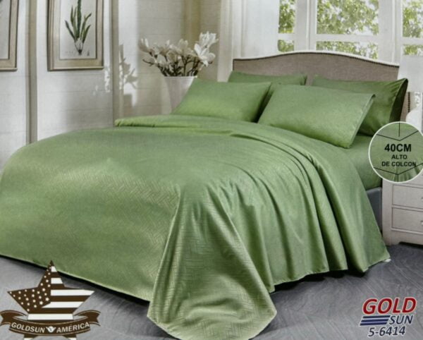 SÁBANAS GOLDSUN LISA CON TEXTURA 2500 HILOS