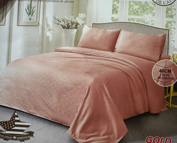 SÁBANAS GOLDSUN LISA CON TEXTURA 2500 HILOS - Imagen 8