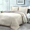 COBERTOR REVERSIBLE LISO + 2 FUNDAS DE ALMOHADA - Imagen 2