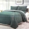 COBERTOR REVERSIBLE LISO + 2 FUNDAS DE ALMOHADA KING SIZE - Imagen 2