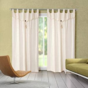 CORTINA MADRAS POMPON