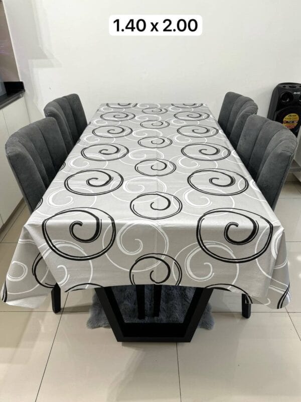 MANTEL ECOCUERO ESTAMPADO CON FELPA - Imagen 5