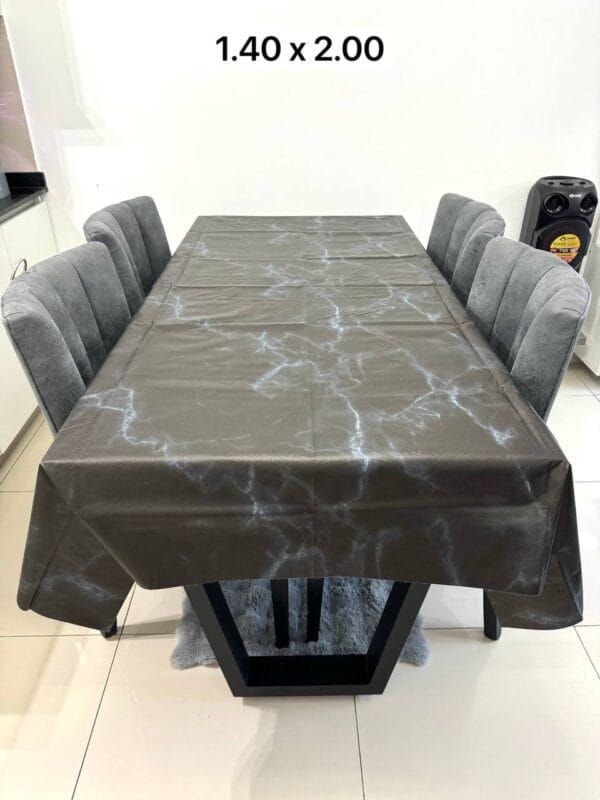 MANTEL ECOCUERO ESTAMPADO CON FELPA - Imagen 3