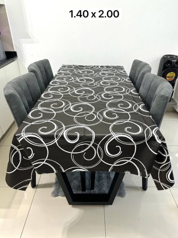 MANTEL ECOCUERO ESTAMPADO CON FELPA - Imagen 4