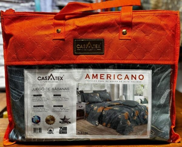 📍JUEGO DE SÁBANAS CASATEX 2500 HILOS ESTAMPADO - Imagen 5